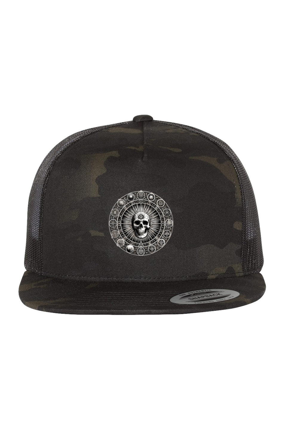 UNCHAINED Multicam Green/ Black Trucker Cap