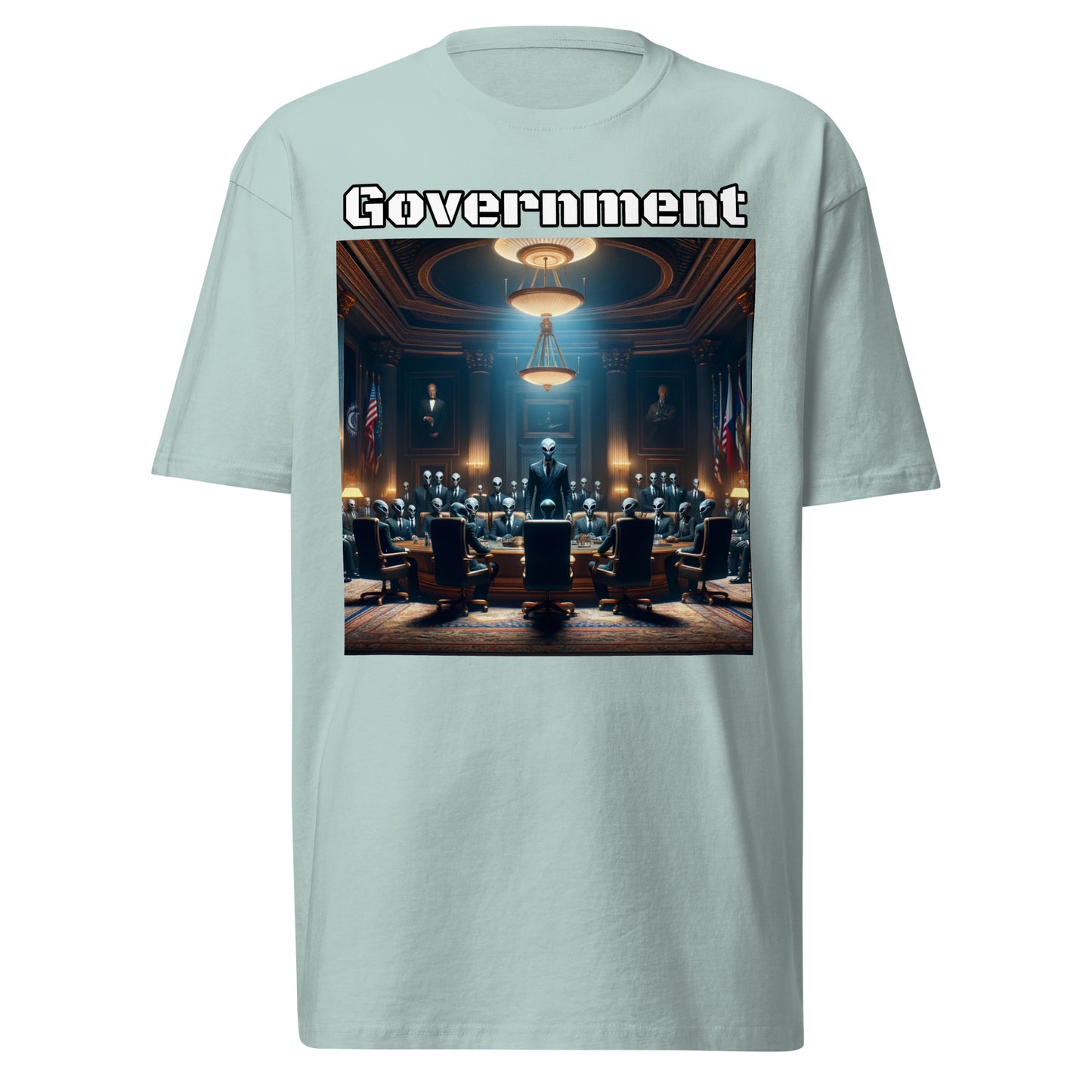 Government Men’s premium heavyweight tee