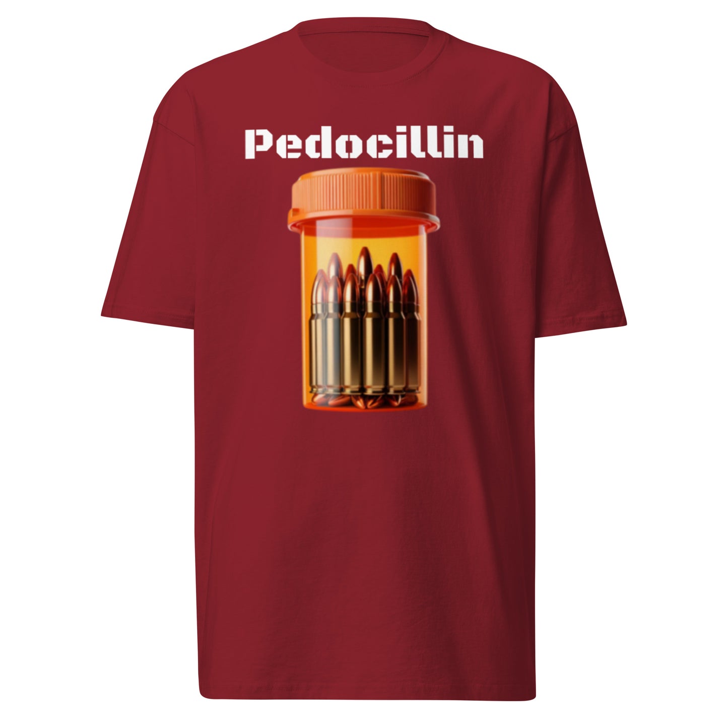 Pedocillin Men’s premium heavyweight tee