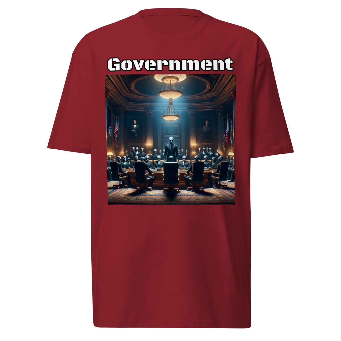 Government Men’s premium heavyweight tee