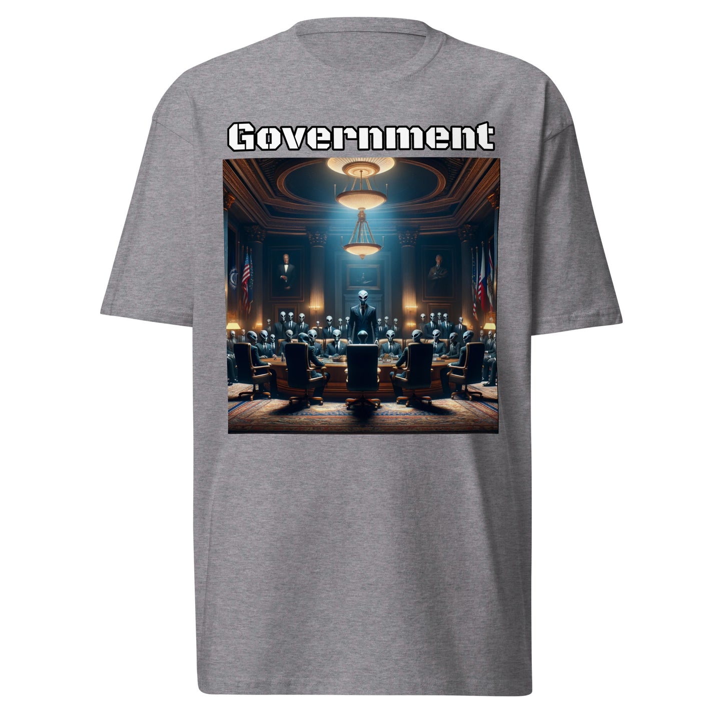 Government Men’s premium heavyweight tee