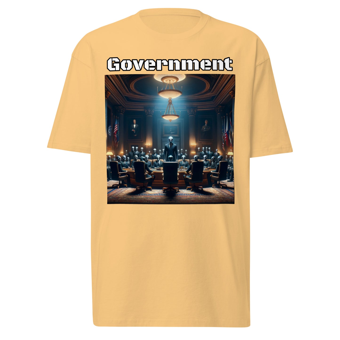 Government Men’s premium heavyweight tee