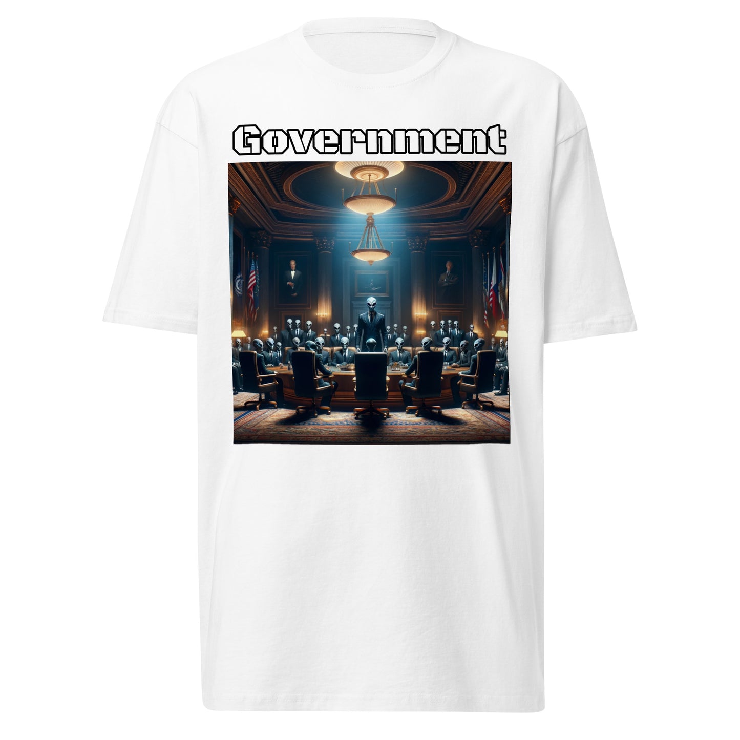 Government Men’s premium heavyweight tee