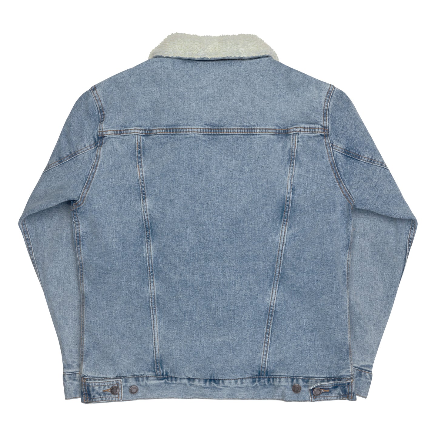 UNCHAINED Unisex denim sherpa jacket