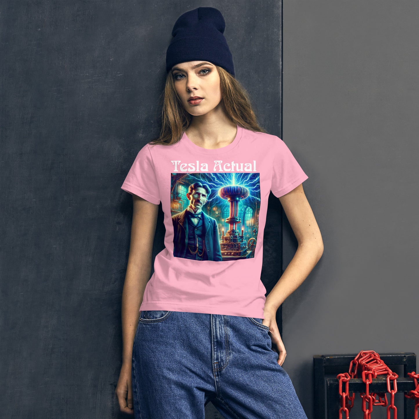 Tesla Actual Women's short sleeve t-shirt