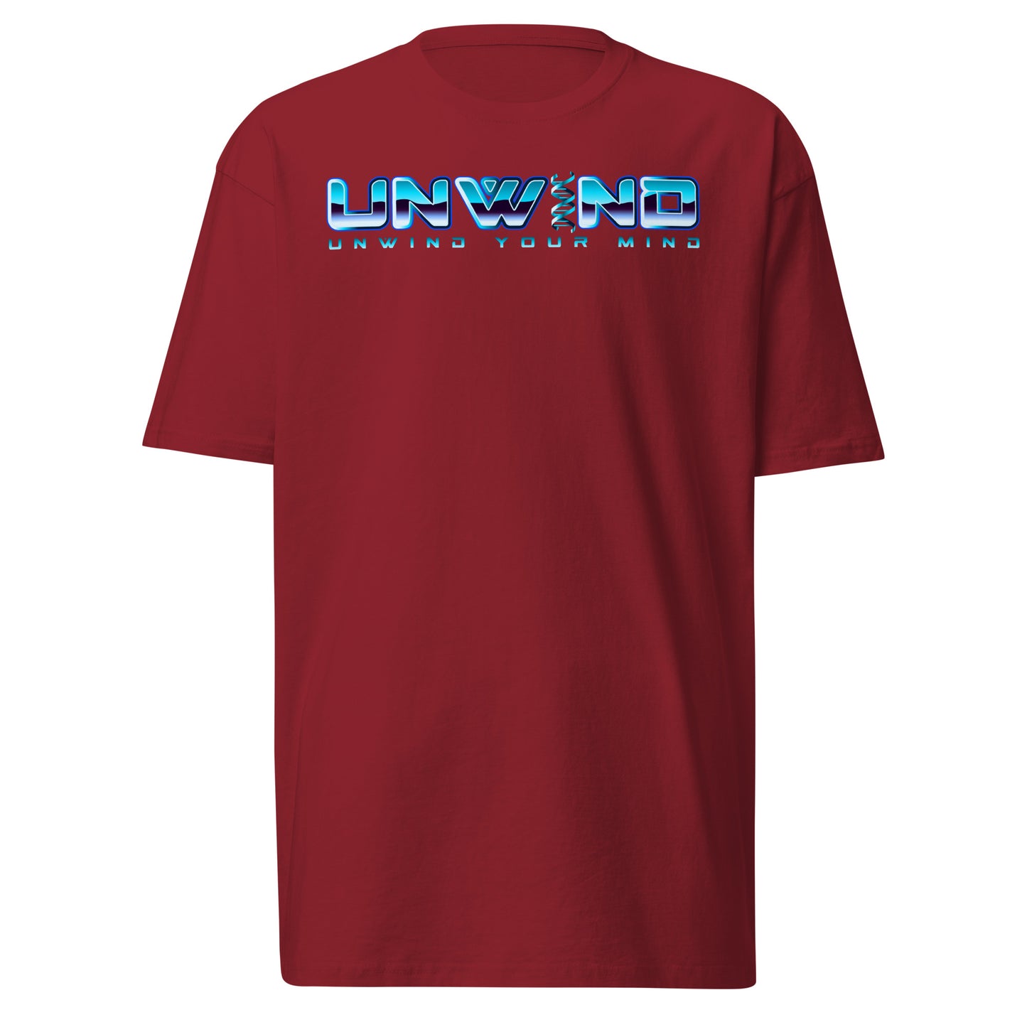 Unwind Men’s premium heavyweight tee