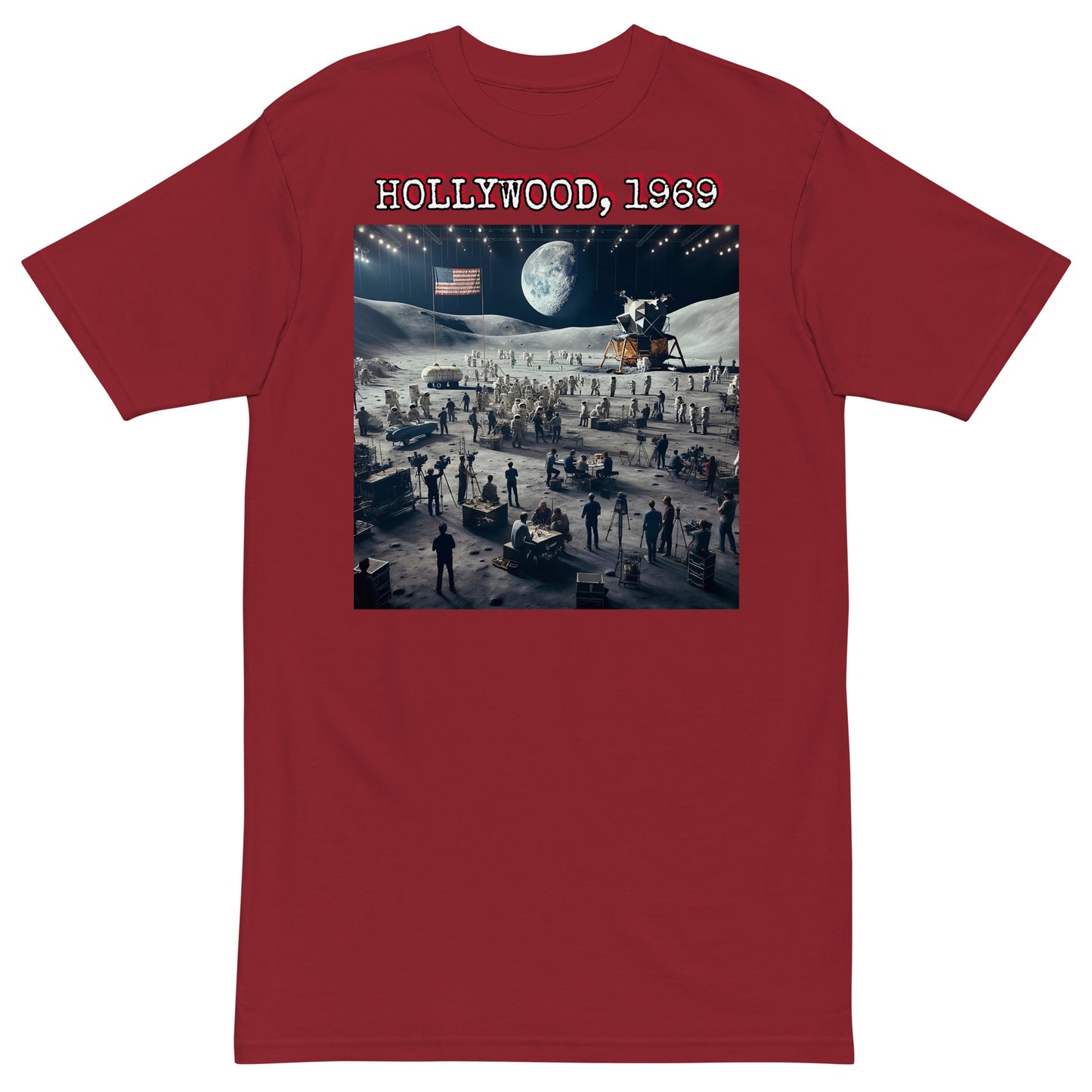 hOLLYWOOD 1969 Men’s premium heavyweight tee