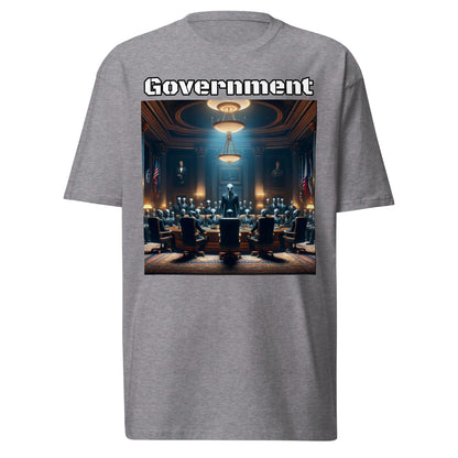 Government Men’s premium heavyweight tee