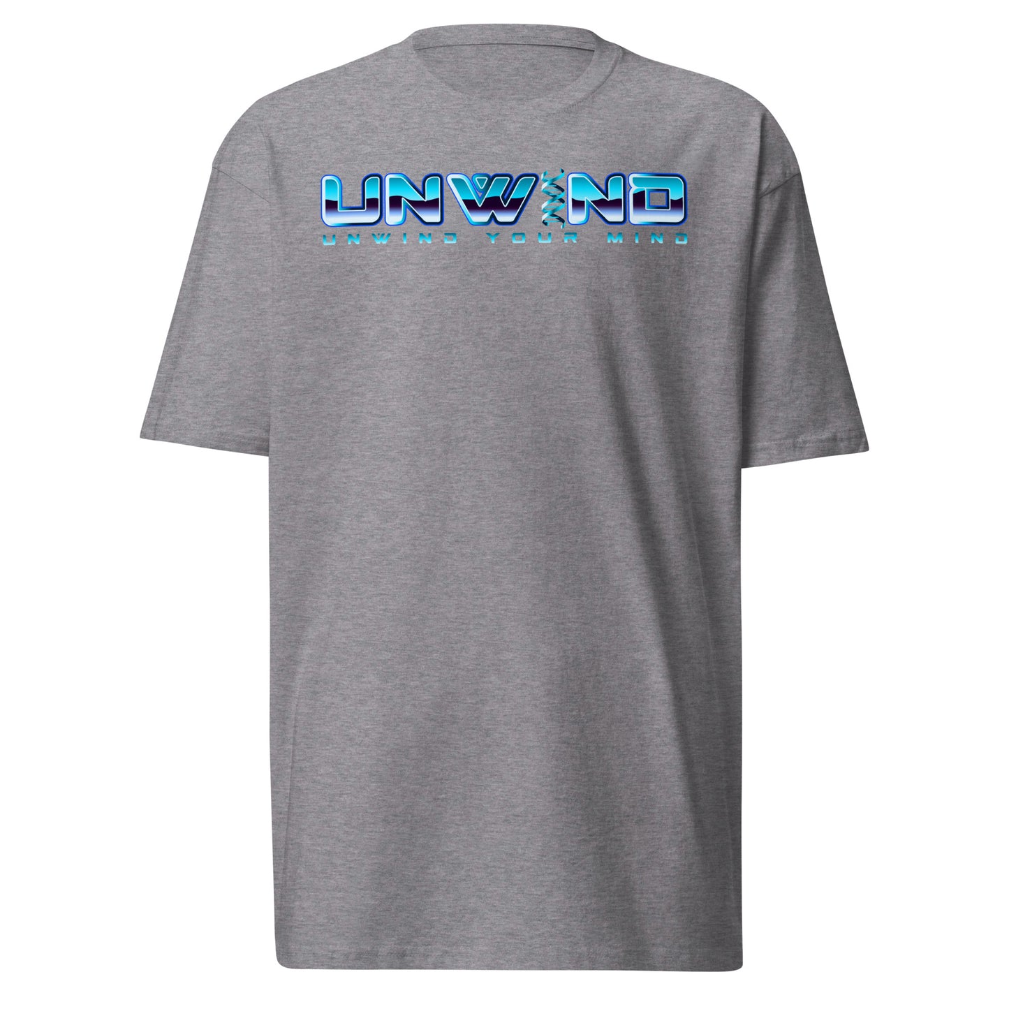 Unwind Men’s premium heavyweight tee