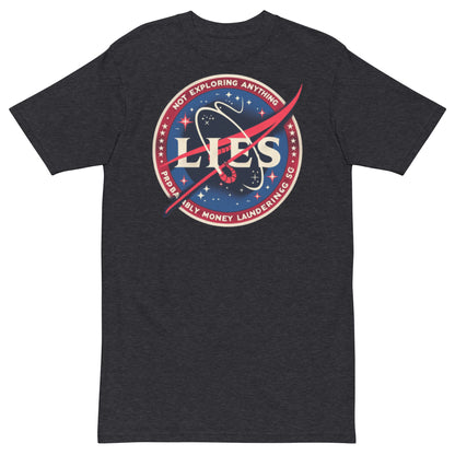 Not Exploring Anything Men’s premium heavyweight tee