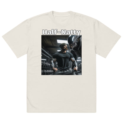 Half-Natty Pump Cover 100% Cotton Oversized faded t-shirt
