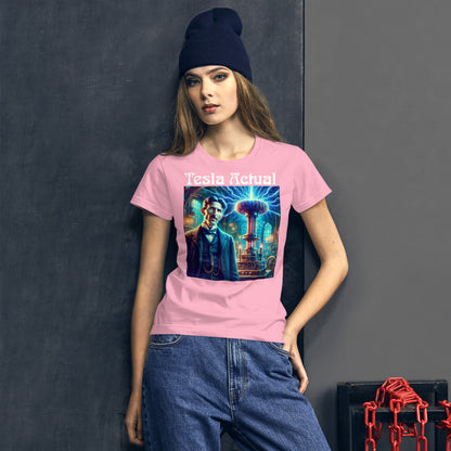Tesla Actual Women's short sleeve t-shirt