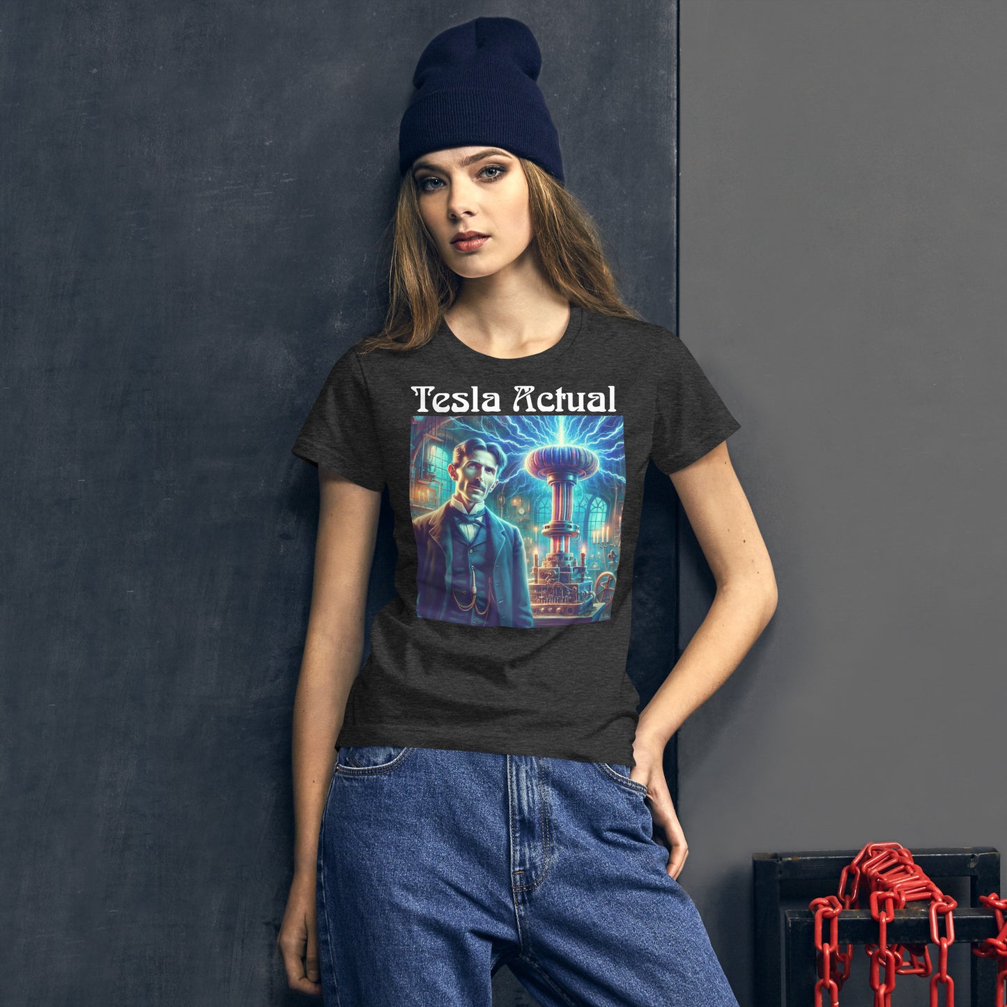 Tesla Actual Women's short sleeve t-shirt