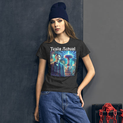 Tesla Actual Women's short sleeve t-shirt