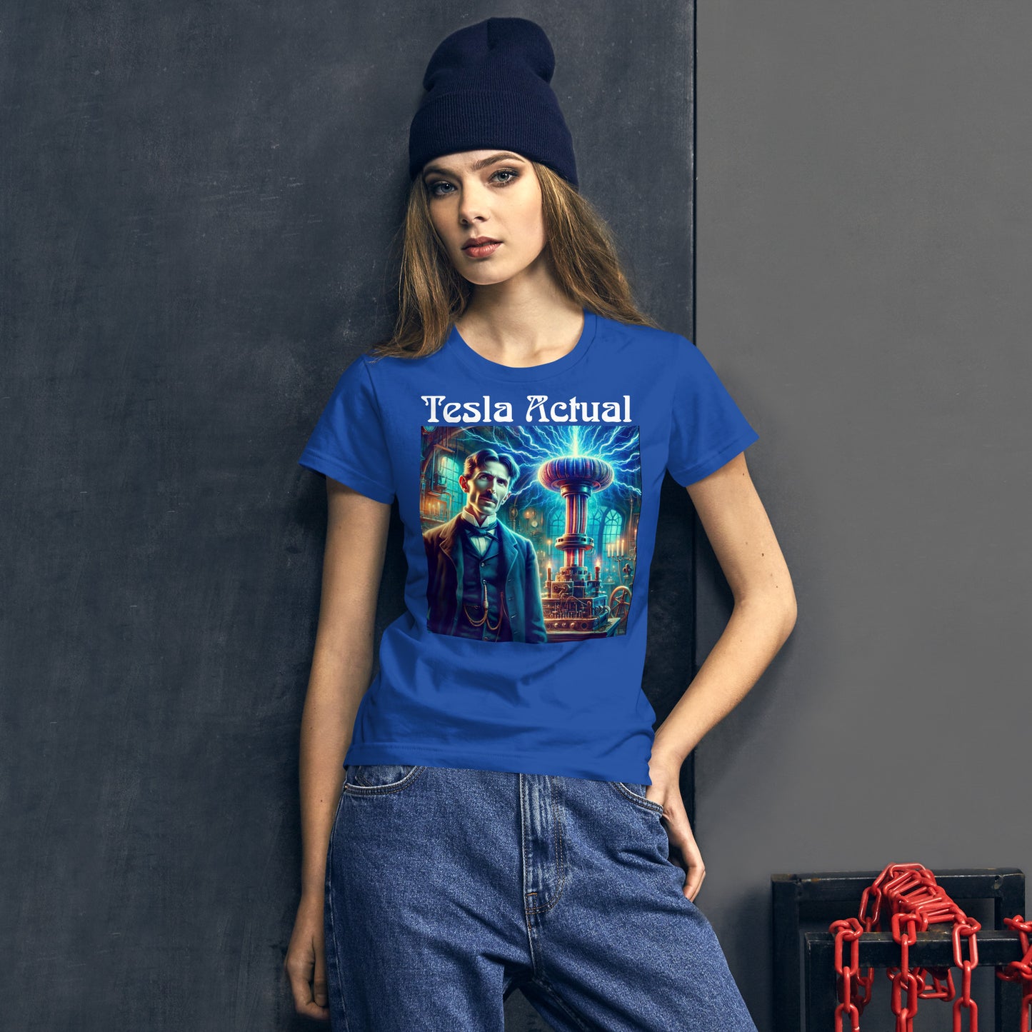 Tesla Actual Women's short sleeve t-shirt