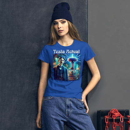 Tesla Actual Women's short sleeve t-shirt