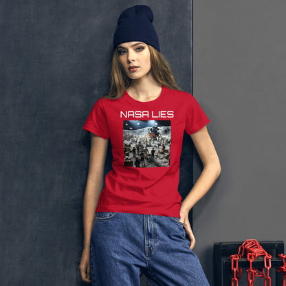 NASA Lies Women's short sleeve t-shirt